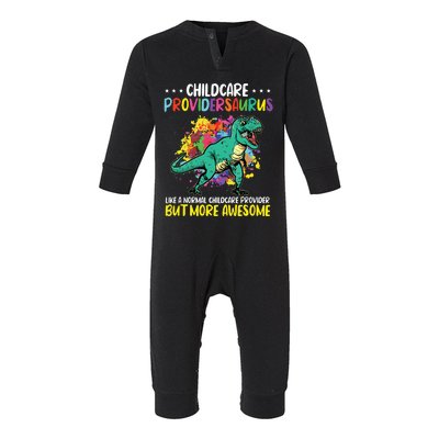 Childcare Providersaurus Daycare Teachers Infant Fleece One Piece