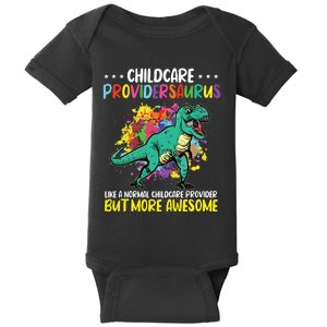 Childcare Providersaurus Daycare Teachers Baby Bodysuit