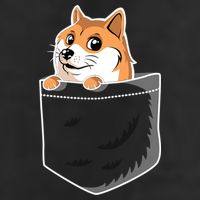 Cute Pocket Dog Design Trucker Hat