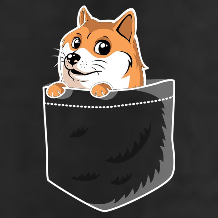 Cute Pocket Dog Design Trucker Hat