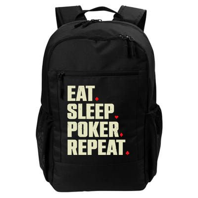 Cute Poker Design Casino Gambling Poker Player Backpack