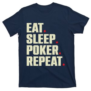 Cute Poker Design Casino Gambling Poker Player T-Shirt