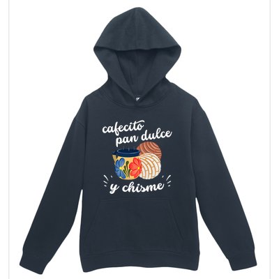 Cafecito Pan Dulce Y Chisme Mexican Hispanic Pride Breakfast Urban Pullover Hoodie