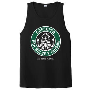 Cafecito Pan Dulce Y Chisme Mexicana Social Club PosiCharge Competitor Tank