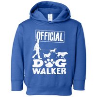 Cute Professional Dog Walker Funny Pet Lover Gift Funny Gift Toddler Hoodie