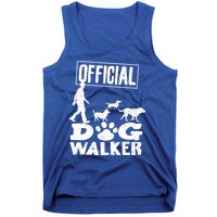 Cute Professional Dog Walker Funny Pet Lover Gift Funny Gift Tank Top