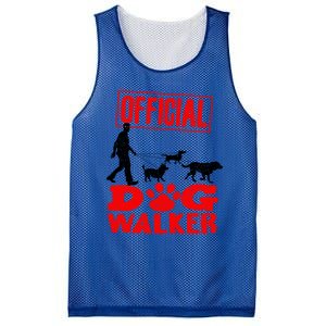 Cute Professional Dog Walker Funny Pet Lover Gift Mesh Reversible Basketball Jersey Tank