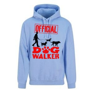 Cute Professional Dog Walker Funny Pet Lover Gift Unisex Surf Hoodie