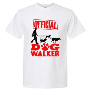 Cute Professional Dog Walker Funny Pet Lover Gift Garment-Dyed Heavyweight T-Shirt