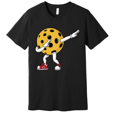 Cute Pickleball Design For  Dab Pickleball Player Premium T-Shirt