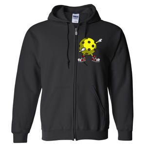 Cute Pickleball Design For Dink Pickleball Player Full Zip Hoodie