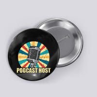 Cool Podcast Design Podcaster Hosting Channel Button