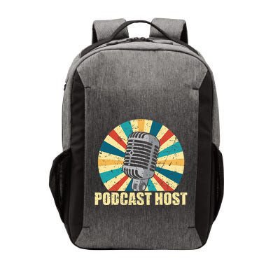 Cool Podcast Design Podcaster Hosting Channel Vector Backpack