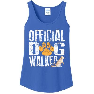 Cute Professional Dog Walker Funny Pet Lover Gift Cool Gift Ladies Essential Tank