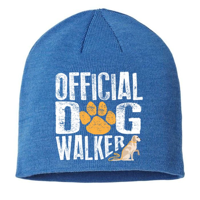 Cute Professional Dog Walker Funny Pet Lover Gift Cool Gift Sustainable Beanie