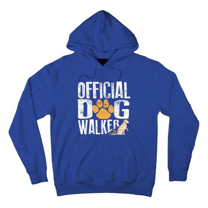 Cute Professional Dog Walker Funny Pet Lover Gift Cool Gift Tall Hoodie