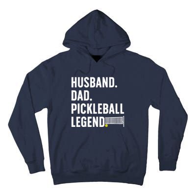 Cool Pickleball Design For Husband Dad  Pickleball Player Tall Hoodie