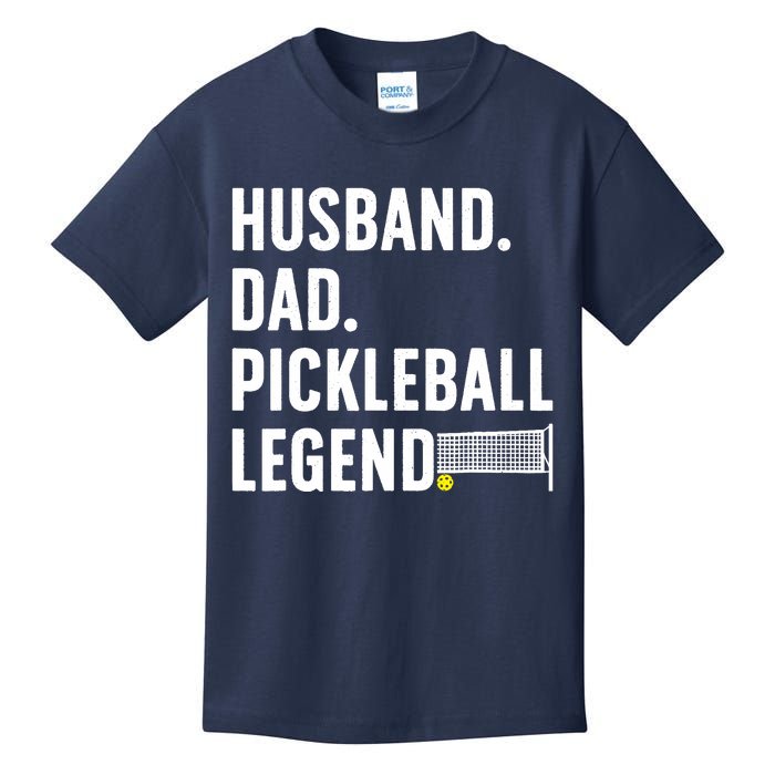 Cool Pickleball Design For Husband Dad  Pickleball Player Kids T-Shirt