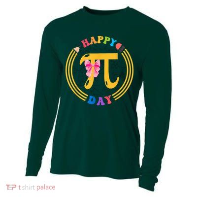 Coquette Pi Day Be Irrational Girls Kid Math Teacher Student Cooling Performance Long Sleeve Crew