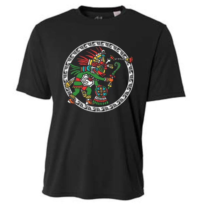 Civilization People Ethnic Aztec Symbol Art Ancient Gift Cooling Performance Crew T-Shirt