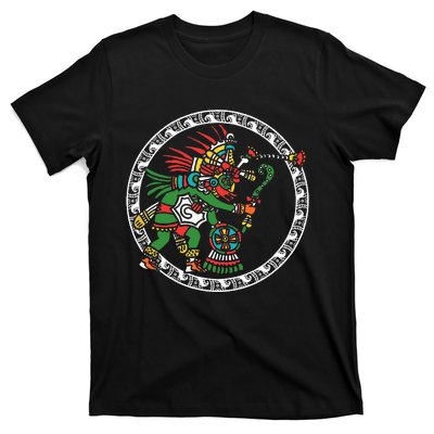 Civilization People Ethnic Aztec Symbol Art Ancient Gift T-Shirt