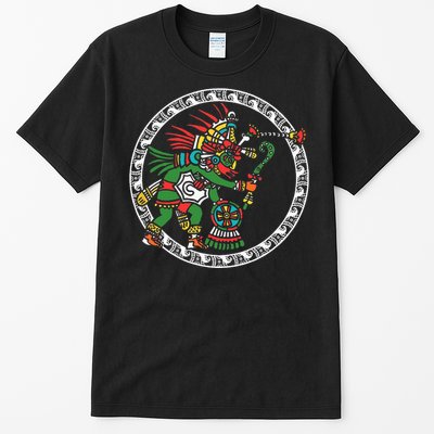 Civilization People Ethnic Aztec Symbol Art Ancient Gift Tall T-Shirt