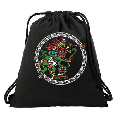 Civilization People Ethnic Aztec Symbol Art Ancient Gift Drawstring Bag