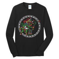 Civilization People Ethnic Aztec Symbol Art Ancient Gift Tall Long Sleeve T-Shirt