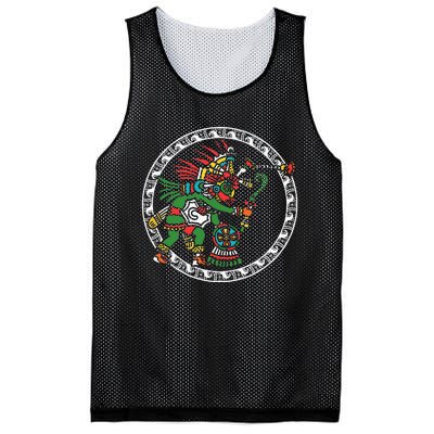 Civilization People Ethnic Aztec Symbol Art Ancient Gift Mesh Reversible Basketball Jersey Tank