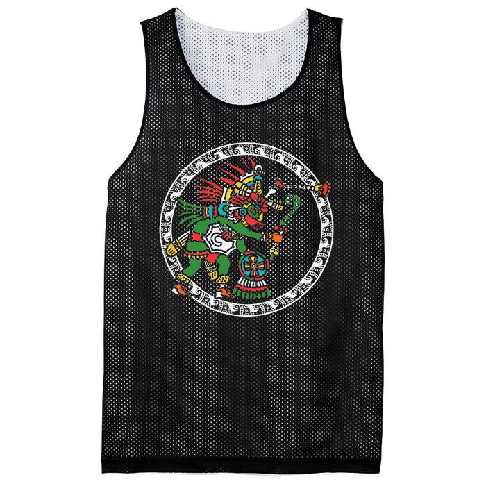 Civilization People Ethnic Aztec Symbol Art Ancient Gift Mesh Reversible Basketball Jersey Tank