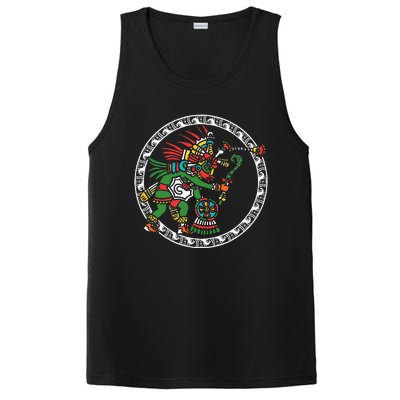 Civilization People Ethnic Aztec Symbol Art Ancient Gift PosiCharge Competitor Tank