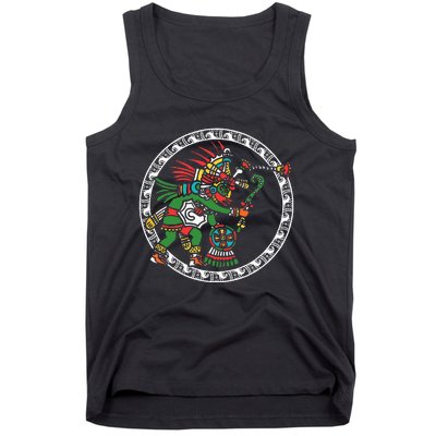 Civilization People Ethnic Aztec Symbol Art Ancient Gift Tank Top