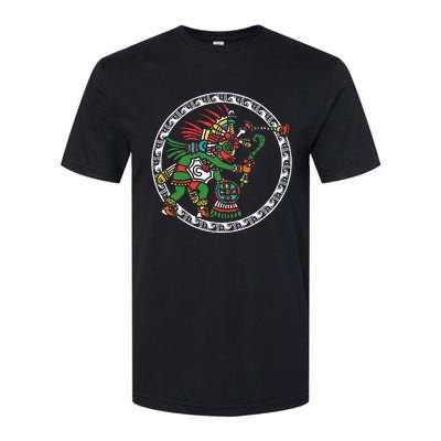 Civilization People Ethnic Aztec Symbol Art Ancient Gift Softstyle CVC T-Shirt