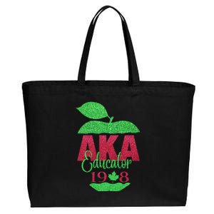 Cute Pretty Educators & Teacher Cotton Canvas Jumbo Tote