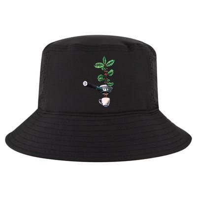 Coffee Plant Espresso Barista Cool Comfort Performance Bucket Hat