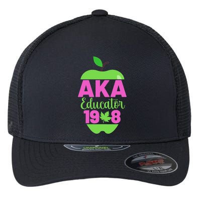 Cute Pretty Educators And Teacher Funny A.K.A Educator Student Flexfit Unipanel Trucker Cap