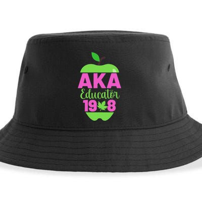 Cute Pretty Educators And Teacher Funny A.K.A Educator Student Sustainable Bucket Hat