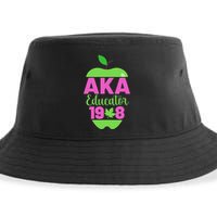 Cute Pretty Educators And Teacher Funny A.K.A Educator Student Sustainable Bucket Hat