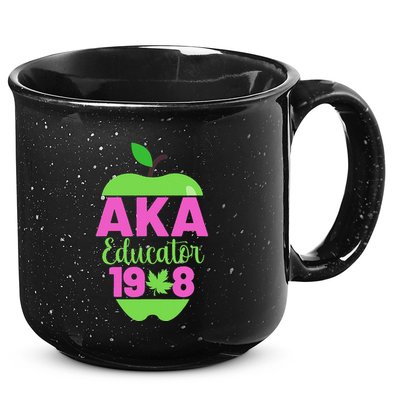 Cute Pretty Educators And Teacher Funny A.K.A Educator Student 15oz Campfire Ceramic Mug