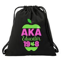 Cute Pretty Educators And Teacher Funny A.K.A Educator Student Drawstring Bag