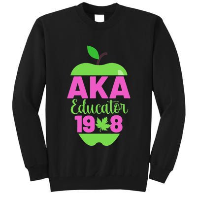 Cute Pretty Educators And Teacher Funny A.K.A Educator Student Tall Sweatshirt