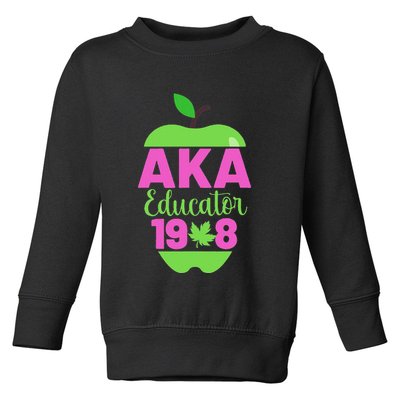 Cute Pretty Educators And Teacher Funny A.K.A Educator Student Toddler Sweatshirt