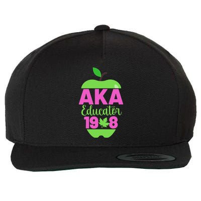 Cute Pretty Educators And Teacher Funny A.K.A Educator Student Wool Snapback Cap