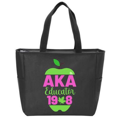 Cute Pretty Educators And Teacher Funny A.K.A Educator Student Zip Tote Bag