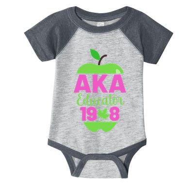 Cute Pretty Educators And Teacher Funny A.K.A Educator Student Infant Baby Jersey Bodysuit