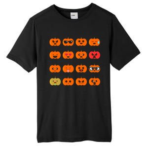 Cute Pumpkin Emoji Tall Fusion ChromaSoft Performance T-Shirt