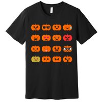 Cute Pumpkin Emoji Premium T-Shirt