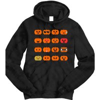 Cute Pumpkin Emoji Tie Dye Hoodie