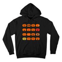 Cute Pumpkin Emoji Tall Hoodie