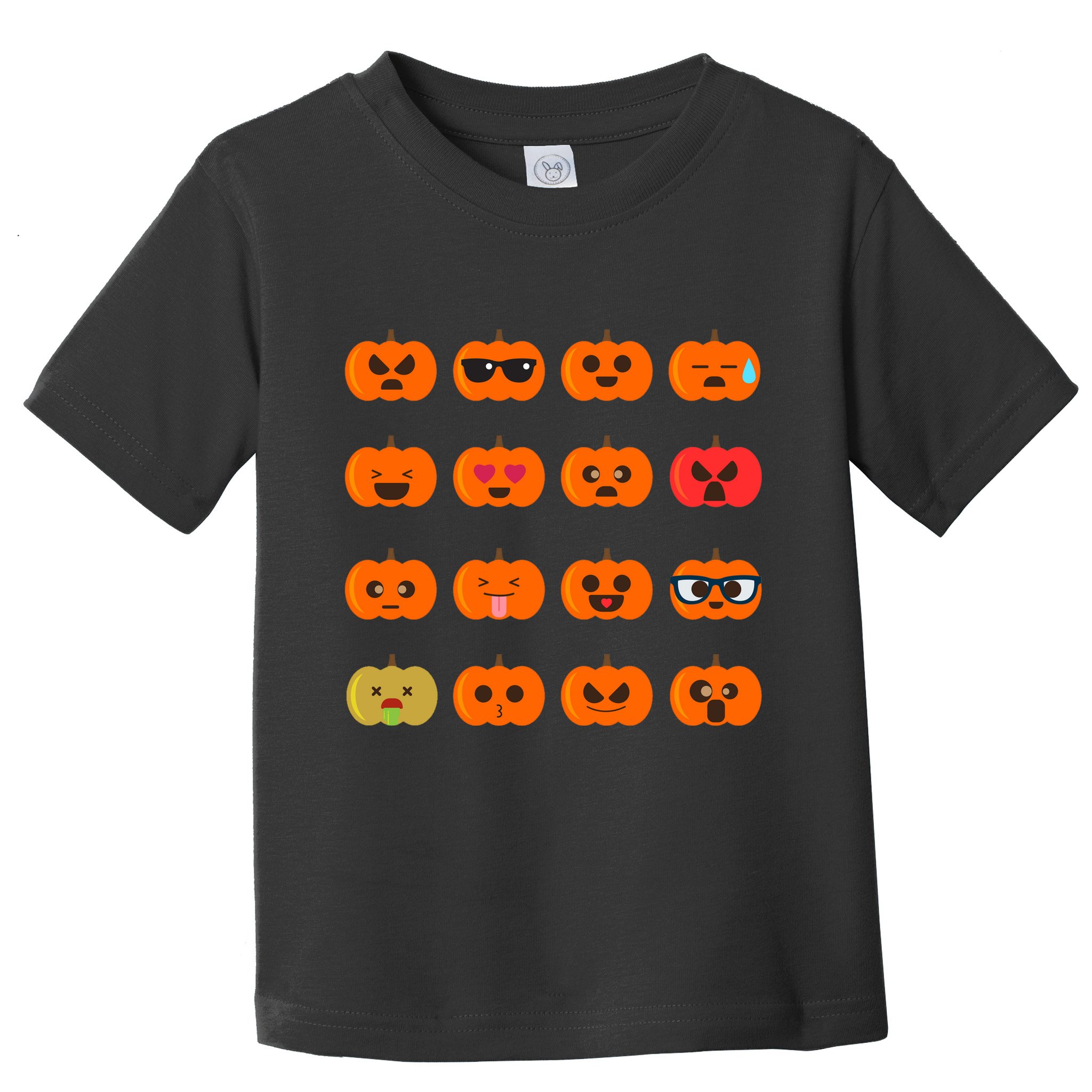 Cute Pumpkin Emoji Toddler T-Shirt